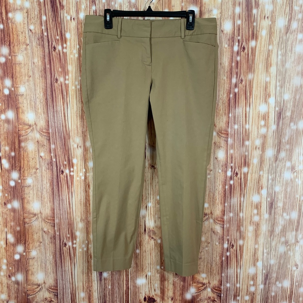 The Limited Exact Stretch Size 12 Tan Khaki Dress Pants
